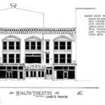 Architectural Sketch of the Rialto Theatre