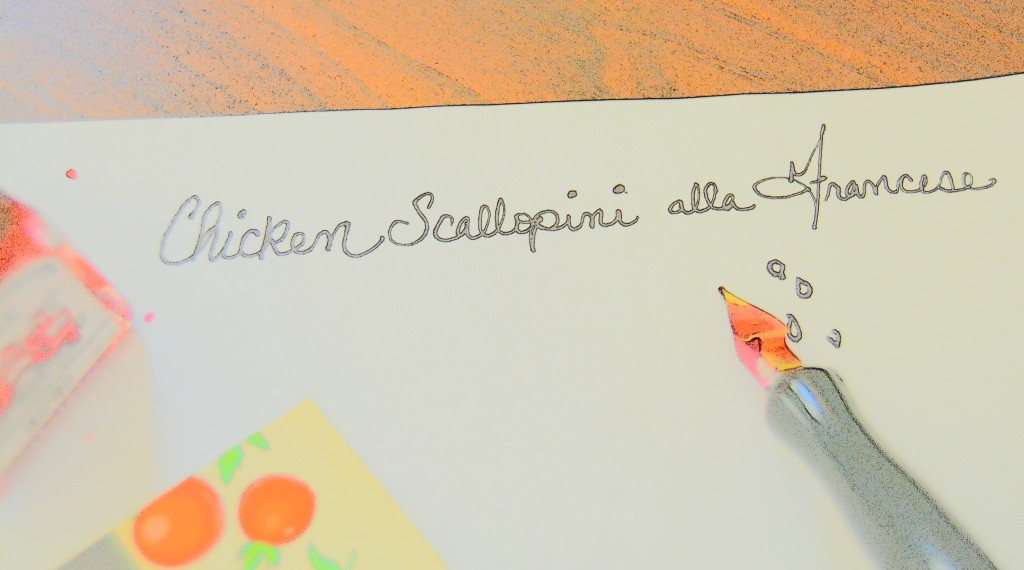 cartoon chicken ala francese